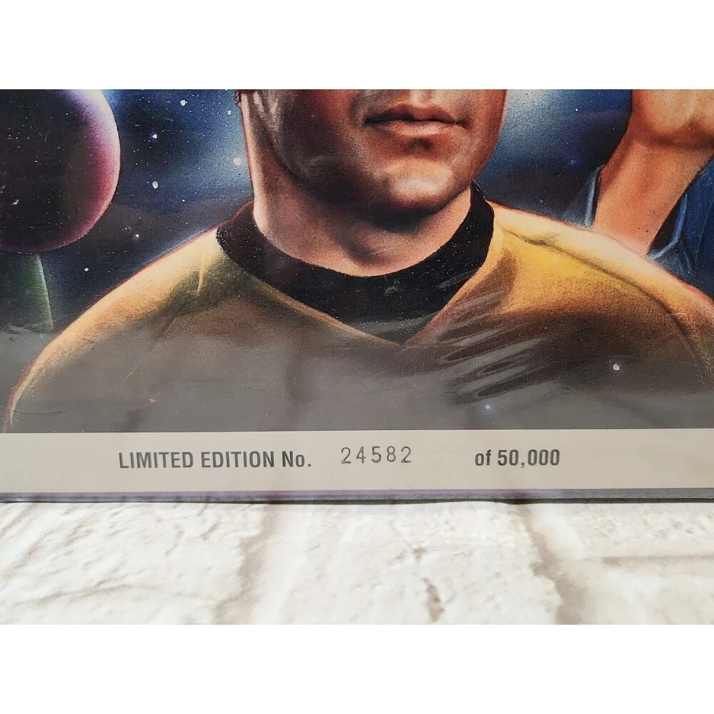 Star Trek The (Board) Game Limited Collector's Edition with Print 1992 Sealed